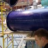 Аквапарк Ривьера - монтаж водных горок