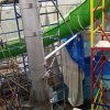 Аквапарк Ривьера - монтаж водных горок