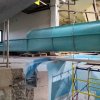 Аквапарк Ривьера - монтаж водных горок