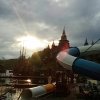 Аквапарк на частном пляже "Сонькина лагуна" г.Сатка