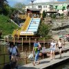 Аквапарк на частном пляже "Сонькина лагуна" г.Сатка