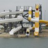 Аквапарк на пляже Александровский парк г. Ульяновск